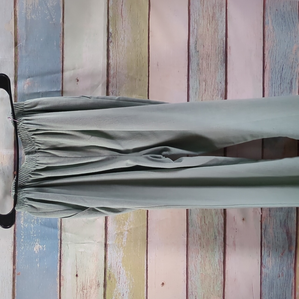 Alfred Duner Green Elastic Waist Pants - Picture 3 of 4